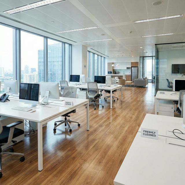 Büroreinigung und Unterhaltsreinigung